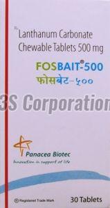 FOSBAIT LANTHANUM CARBONATE 250MG & 500MG