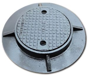 Cast Iron Circular Manhole Cover - 208 KG