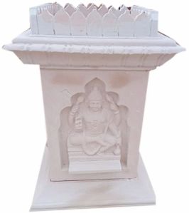 28cm White Sandstone Tulsi Gamla