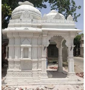 White Marble Standstone Temple