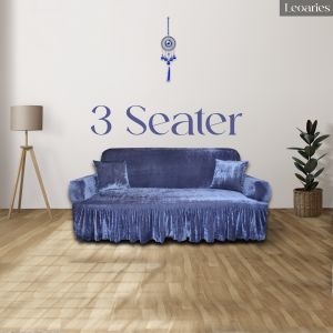 Leoaries Velvet Fancy Sofa Cover