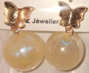 Pearl Stone Earrings