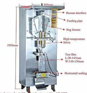 Automatic Pouch Packing Machine