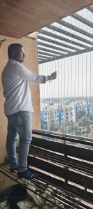 Invisible Balcony Saftey Grill