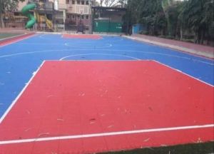 PP Interlocking Basketball Court Flooring