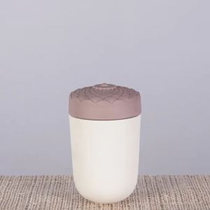 Winter's Tale (Dusty Pink) Ceramic Scented Jar Candle