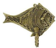 Fish Single Hook Sculpture