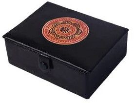 Leather Square Box Medium