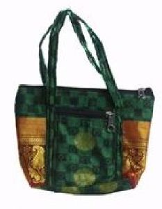 Recycled Bindu Art Handbag Eco-friendly & Stylish