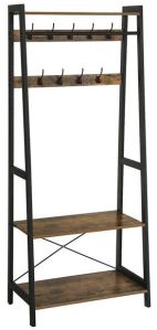 Iron Framed Coat Rack