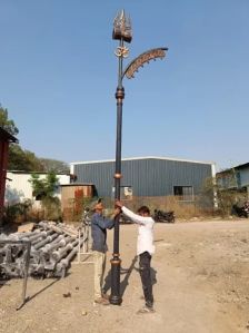 fiberglass light poles