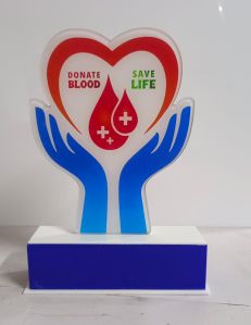 Acrylic Memento Trophy