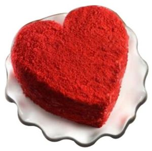 Heart Shape Red Velvet Cakes