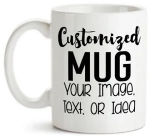 Customised White Mug