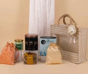 Diwali Celebrations Floral Jute Bag