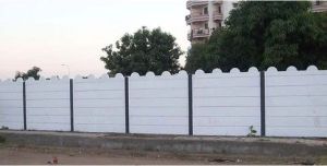 White Wave Design RCC Compound Wall