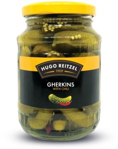 Hugo Reitzel Chili Pickled Gherkins