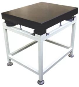 Shock Resistant / Anti-vibration Table With Pneumatic Vibration Mounts