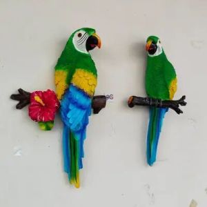 Wall Parrot Set Home Decoration