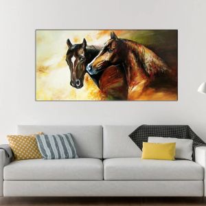 Modern Oil Horse Canvas Wall Painting