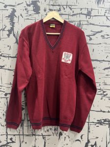 Oxford Cotton School Uniform Oswal Daffodil Yarn Full Sleeve Sweater