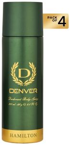 200ml Pack of 4 Denver Hamilton Deodorant