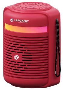 Lapcare Tiffin Portable 10W BT Red Speaker (LBS-300)