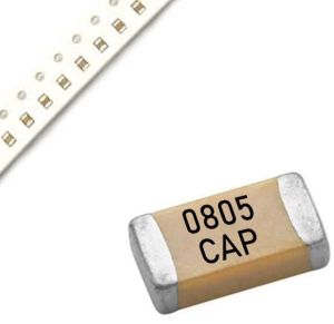 1uF / 1000nF 50V 0805 X7R SMD Capacitor (Pack Of 5 Pieces)