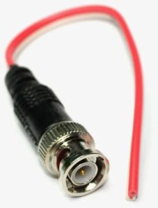 BNC Male Connector With Cable Wire