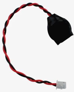 CR2032 3V Coin Cell with Wire and Connector (3V 220mAh Lithium Battery)