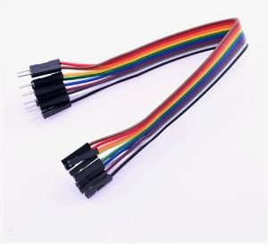 Male To Female Connecting Wires / Jumper Wires (Set Of 10)