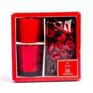 Rose Mini Candle Gift Set