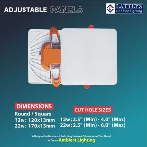 Adjustable Panel LED Light