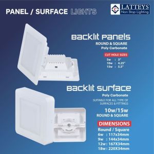 Panel Surface LED Light