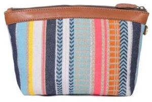 Leather Jacquard Pouch LB-302