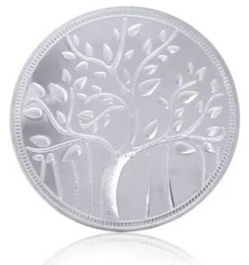 100 G (999) Pure Silver Precious Coin