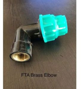 Compression FTA Brass Elbow