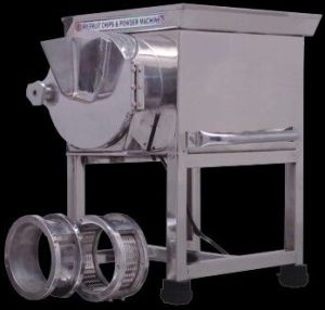 Dry Fruit Powder and Chips Machine