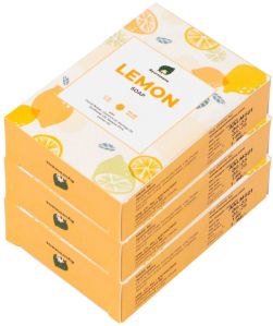 Organic Lemon Soap (3 Bars)