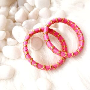 Women Pink Bangles