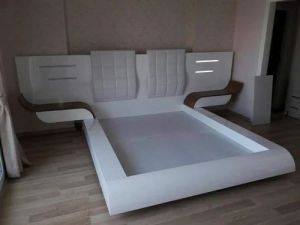 Designer Wooden Double Bed