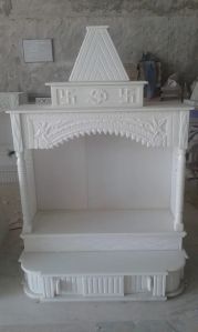 2 Drawer White Marble Temple