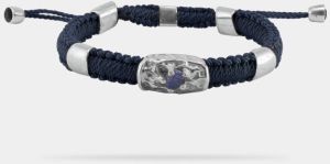 Navy Blue URU Women Bracelet with Tanzanite Rough