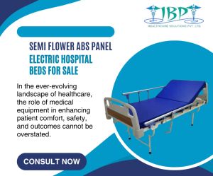 SEMI FLOWER ABS PANEL ELECTRIC HOSPITAL BEDS