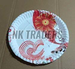 6 Inch Printed Paper Plate