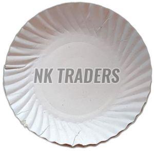 6 Inch White Round Paper Plate