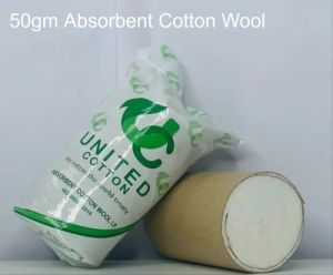 50gm Absorbent Cotton Wool Roll