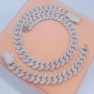 18 mm Cuban Moissanite Diamond Cuban Link Chain