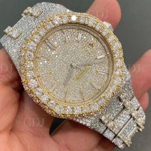 Mechanical Hip Hop Iced Out Fashion Moissanite Watch