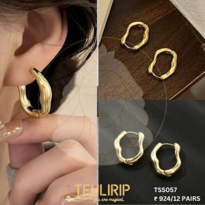 TEULRIP ANTI TARNISH EARRINGS IX